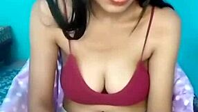 Indian Teen Girl Caught Fingering Herself As Mommy Suddenly Enters The Room