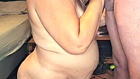 preggo milf sucks big cock