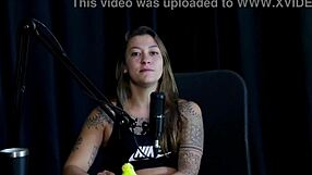 What happens in this naughty interview full of debauchery with Flor de Damiana and Vovô Moai in Porn Cast Brazil part 2?