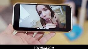 i can't believe my spanish milf stepmom bianka blue just took my phone away like that in this pov moment