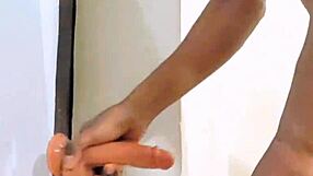 standing anal fuck with blowjob and pissing in that amateur scene with ass to mouth and toys on the desk