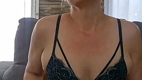 Subtle Lingerie Tease from Mature Milf in Panties Hints at Her Sexy Amateur Ass and Slut Vibes