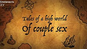 I can't believe how this little red riding hood teases with her big natural tits and hairy pussy while riding my huge cock