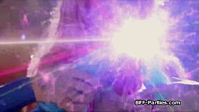 hey, we had this wild cosplay foursome using alien dildos and a real cock