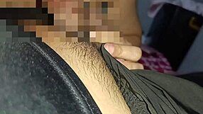 She lay back casually as her boyfriend dove in close up, licking her pussy before sliding in for intense sex.