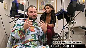 What happens when Minnie Rose's face gets blasted with cum after that blowjob in POV?