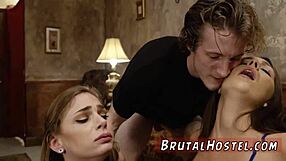 Fast And Rough Bondage Two Youthful 18+ Sluts Sydney Cole And Olivia