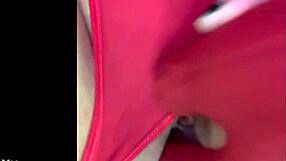 i enjoy showing a closeup view of my creamy intimate area in lingerie during solo play