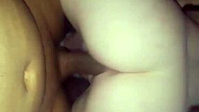 Hot blonde rides my big black cock while I watch Corinthians game in interracial action