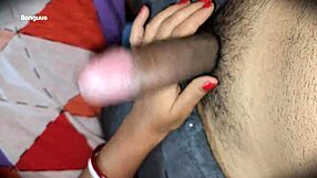 My stepmom helped me out for the first time while I stayed in control