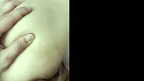 Blonde cougar bends over for a quick doggystyle pounding from her young lover in homemade fun