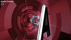 Agatha carioca shoving rexona deep into her big ass and tits on webcam!