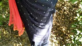 Why Is This Horny Desi Girlfriend Getting Outdoor Fucked in Doggystyle by Boyfriend with Friend in Hardcore 3some Action?