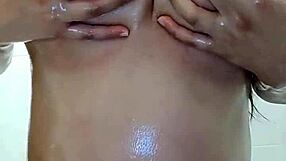 Pregnant Colombian Babe Bluee Masturbates With Natural Tits In Homemade Fetish Video For You