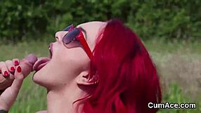 Naughty Looker Sucks Cumshot Load!