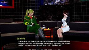 Let's play stepmother's maid part 3 with redhead femdom blowjob and pussy action!