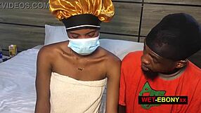 hey she messed up that investment big time but i'm stepping in to make her squirt with wet missionary licks