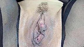 sexy solo show milf masturbates to squirting orgasm with dildo in big ass colombian style