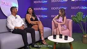 i'm melanylatina the hot wife getting bent over and fucked doggy style by tommy miller my real partner in xxxfollow sessions with daniortiz podcast featuring my big tits and ass