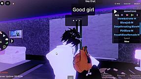 Teasing Rough Play With Cute Little 18+ Kitty On Roblox