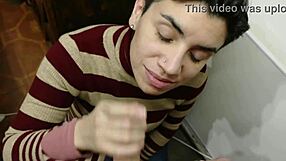 exploring old school facial techniques in pov with a handheld camera for romantic vibes