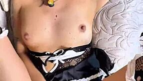 Chilean amateur couple enjoys cleaning afternoon and intimate fun full video on red and sheer