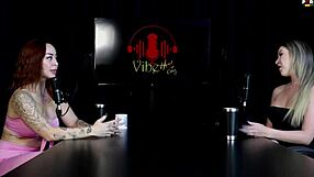 Watch the naughty interview full of hot action with milena moreau in porn cast brazil part 3 on sheer red