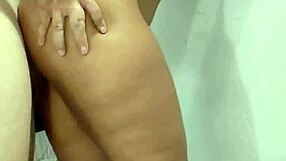 Stepfather Gives Brazilian Teen Standing Anal With Creampie