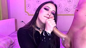 Why not get all wet and messy while deepthroating that big cock?