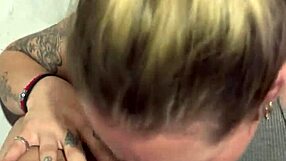 Blonde Latina Amateur Slut Gives Homemade Blowjob With Deepthroat Action, But Can She Swallow It All?