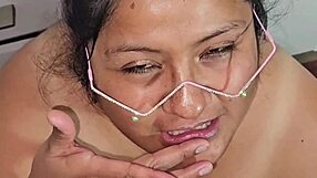 Do you want to be our new semen donor with this bbw swallowing cum?