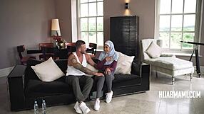 Can a British guy really handle taming that shy, muscular milf who's newly divorced and from a muslim background?