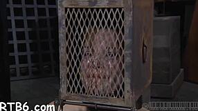 Sadomasochism queens bound and spanked in rough domination with blowjob sucking and hardcore doggystyle fucking on sexy cock.