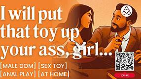 Male Dom Teacher Fucks Young Student At Home With Anal Toys And Roleplay