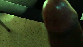 watch out she's sliding her dripping wet pussy over my massive cock to fit it inside her tight tiny 18+ hole!