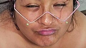 Do you want to be our new semen donor with this bbw swallowing cum?