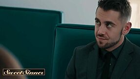 Slutty Blonde Spreads Shaved Pussy for Hardcore Doggystyle Fucking and Cum on Ass from Big Cock