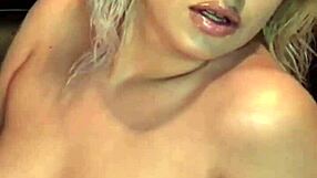 Sultry blonde Brazilian milf with big ass and small tits stars in full amateur porn video on channel