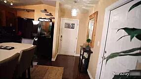 Hey, you gotta see sensual Sara Jay sucking on that big black cock like a pro 😏