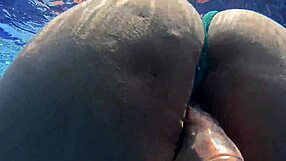 Did you catch that nalgona getting surprised while masturbating in the pool, leading to quick sex in the water?