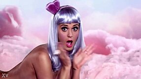 Katy Perry naked barefoot