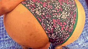 Did you catch that nalgona getting surprised while masturbating in the pool, leading to quick sex in the water?