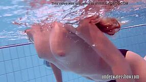 Does Lucy Really Remove Her Bikini While Swimming in the Pool?