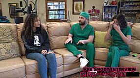 Experience Mara Luv's Tampa university entrance physical with detailed behind-the-scenes footage