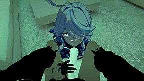 Yukoshvr - kafka and furina take turns on goth boy