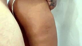 Stepfather Gives Brazilian Teen Standing Anal With Creampie