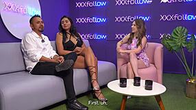 i'm melanylatina the hot wife getting bent over and fucked doggy style by tommy miller my real partner in xxxfollow sessions with daniortiz podcast featuring my big tits and ass