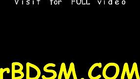 Masked Brunette Babe Punished With Bdsm Toys And Hardcore Blowjob In Fetish Scene