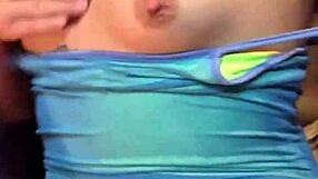 Sultry blonde Brazilian milf with big ass and small tits stars in full amateur porn video on channel