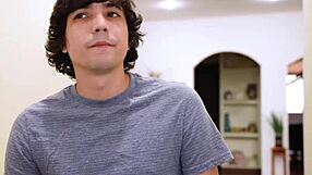 Guy Catches Friend's Mylfex Stepmom In Bathroom Shower For Daring Anal Cowgirl Fuck